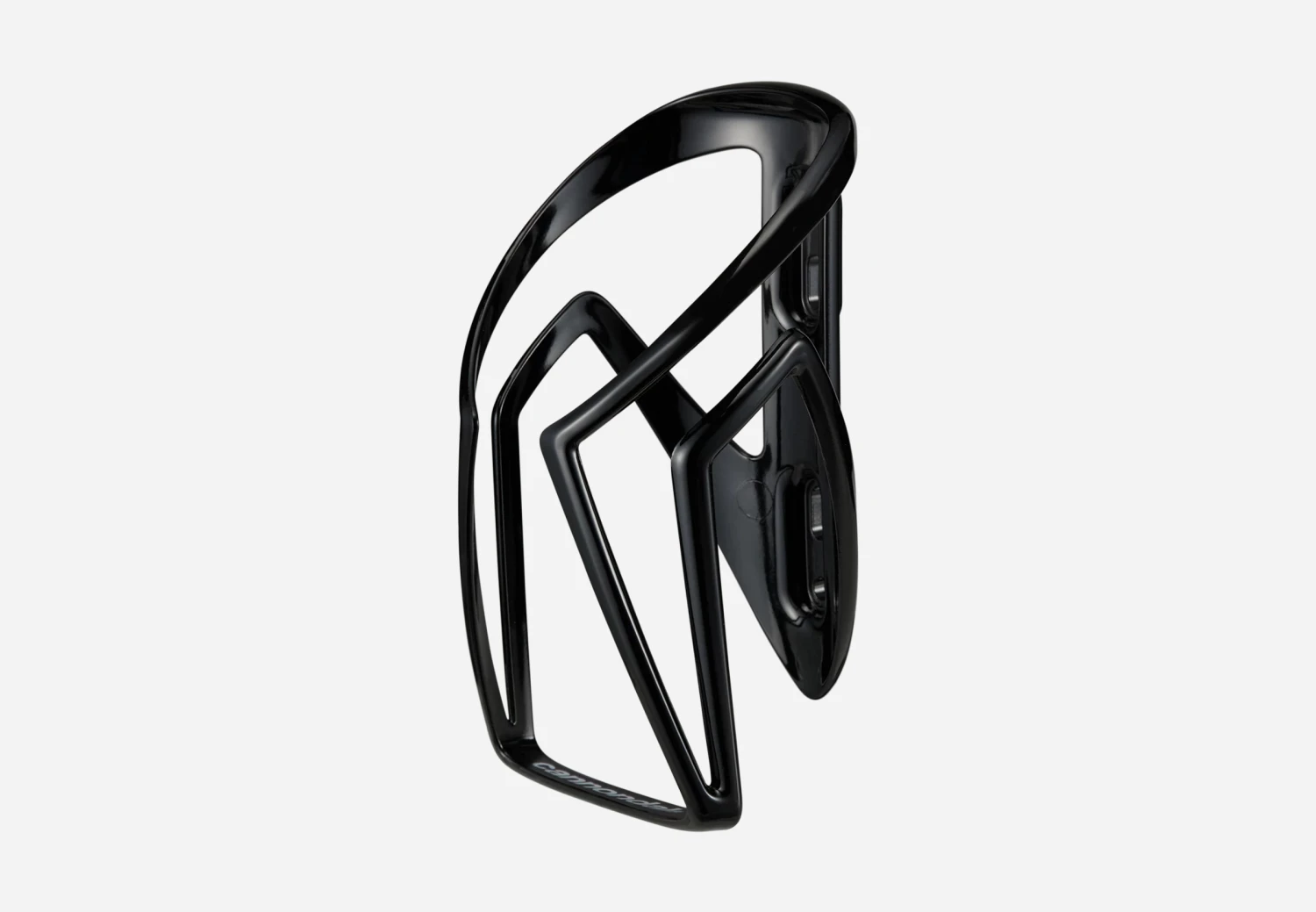 Cannondale Speed C Nylon Bottle Cage - White Black - Image 2