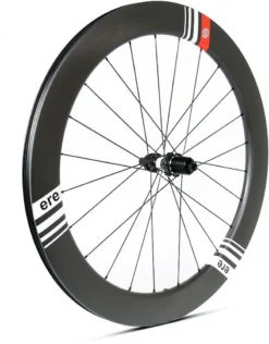 ERE Genus Ae 65 Carbon Disc Road Wheelset - Shimano - Black/White