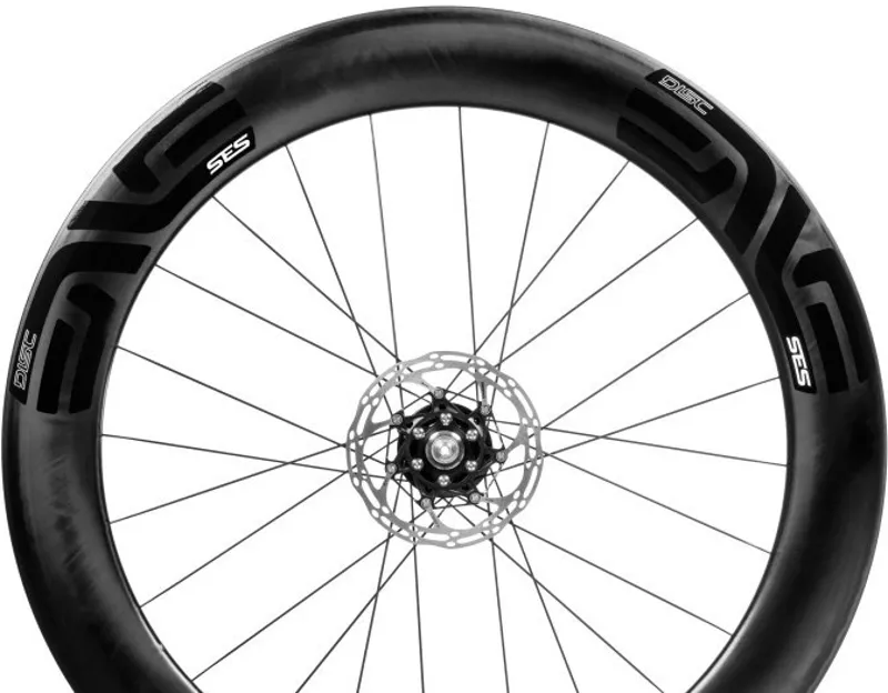 Enve 7.8 SES Clincher Disc Road Rim - Black - Rear 24H - Image 2
