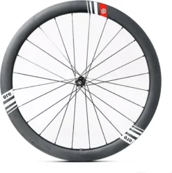 ERE Omnia CL 45 Carbon Disc Road Wheelset - Shimano - Black/White