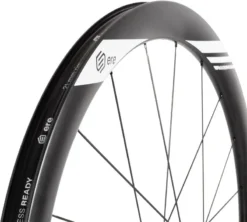 ERE Omnia CLR45 Carbon Road Wheelset - Shimano - Black/White