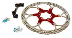 Formula Hardware Kit 2 Piece Rotor I.S. - Red - Front 160mm
