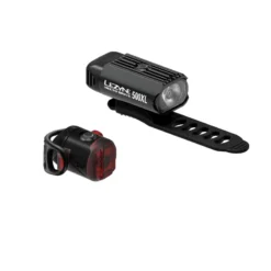 Lezyne Hecto Drive 500XL/Femto Drive USB Lightset - Black