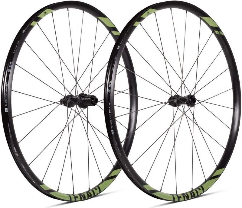 ERE Tenaci GX23 Road Wheelset - Shimano - Black/Moss Green - Image 8