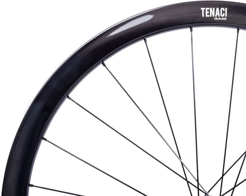 ERE Tenaci GA40 Carbon Road Wheelset - Shimano - Gloss Black - Image 2