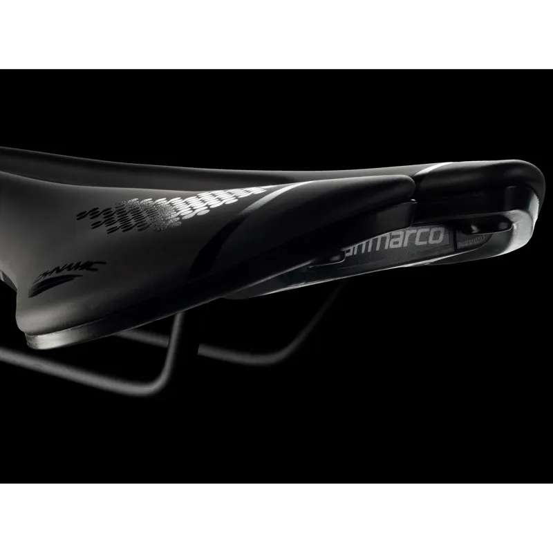 Selle San Marco Aspide Short Comfort Dynamic Saddle - Black - Image 2