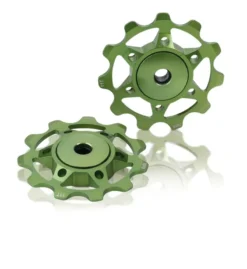 XLC 11t Jockey Wheels - Green