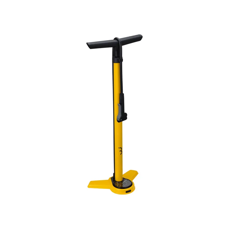 BBB BFP-27 AirSteel Floor Pump - Yellow - Image 4