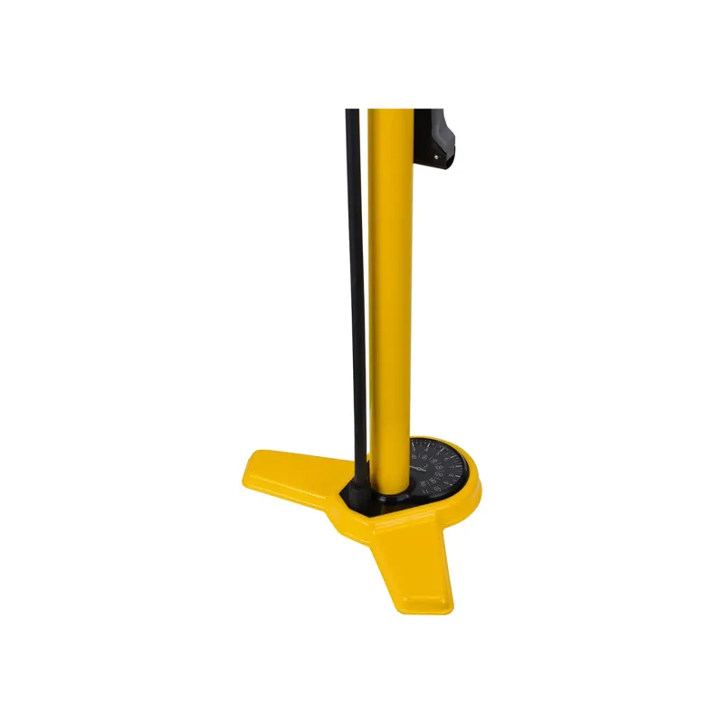 BBB BFP-27 AirSteel Floor Pump - Yellow - Image 3