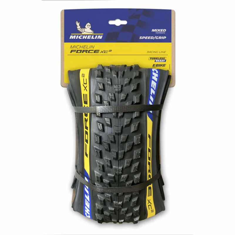 Michelin Force XC2 Racing Line Tubeless Ready Folding 29er MTB Tyre