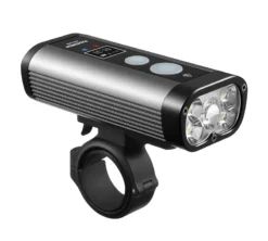 Ravemen PR2400 USB LED DuaLens Front Light W/Remote - Grey/Black