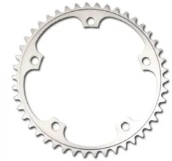 Shimano FC-7710 Dura-Ace Track Chainring - Silver - 55T 1/2 X 3/32.