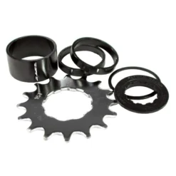 DMR Single Speed Spacer Kit - Black - 16 T
