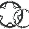 FSA Pro Road CNC Double Chainring - Black - 2x11 120x46T36T 4h