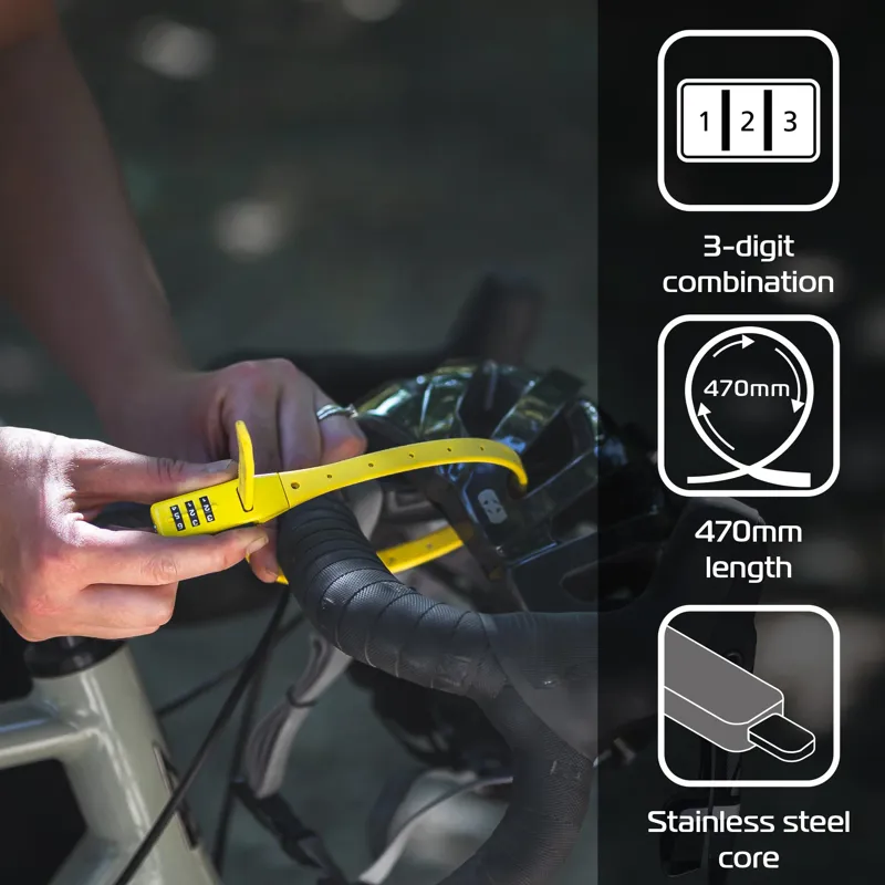 Oxford Combi Zip Lock - 470mm - Yellow - Image 2