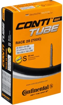 Continental Race Supersonic Inner Tube - 650 X 20-25c - Presta 60mm
