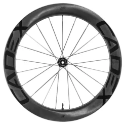 Cadex 65 Disc Tubeless Carbon Clincher Front Road Wheel