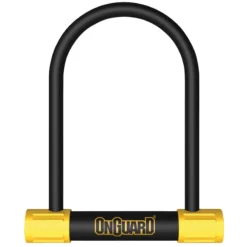 OnGuard Bulldog Standard Shackle U-Lock - 115 X 230 X 13mm - Silver Sold Secure
