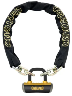OnGuard Mastiff 8019 Chain Lock - 180cm X 10mm - Gold Sold Secure