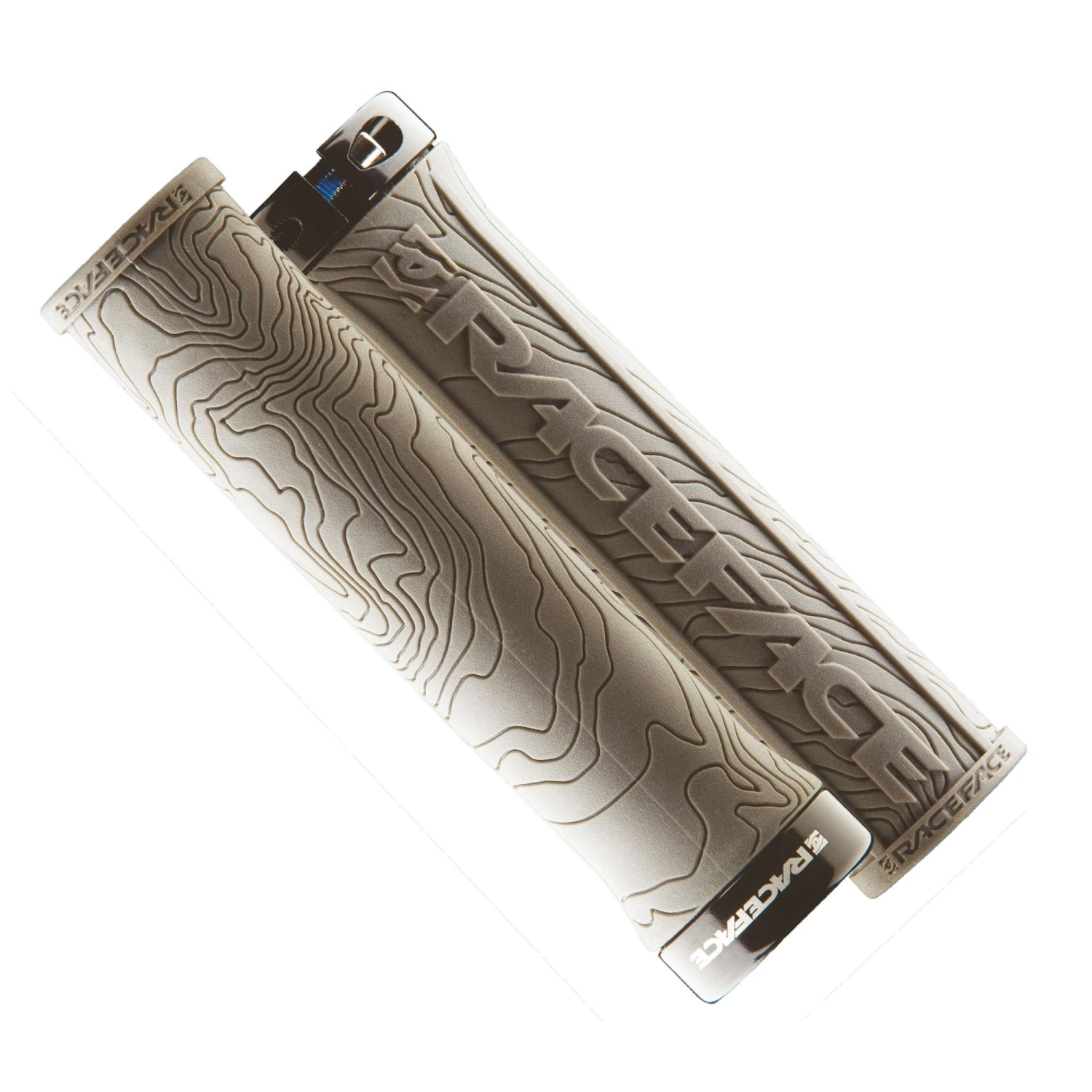 Race Face Half Nelson Lock-On MTB Grips - Turquoise - Image 6