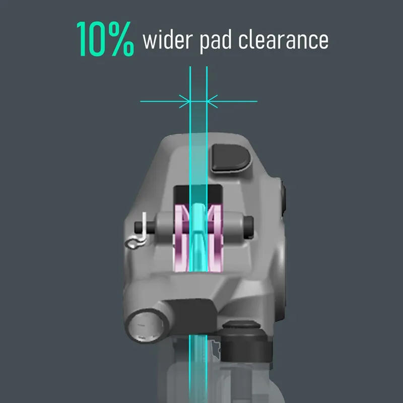 Shimano BR-R9270 Dura Ace Flat Mount Front Disc Brake Calliper - Black - Image 2