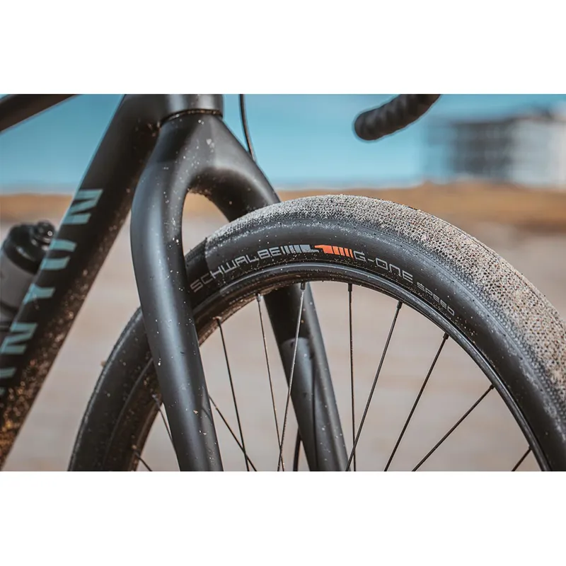 Schwalbe G-One Speed Raceguard Folding 700 X 30c Gravel Tyre - Black - Image 3