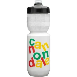 Cannondale Gripper Stacked 750ml Bottle - White/Yellow