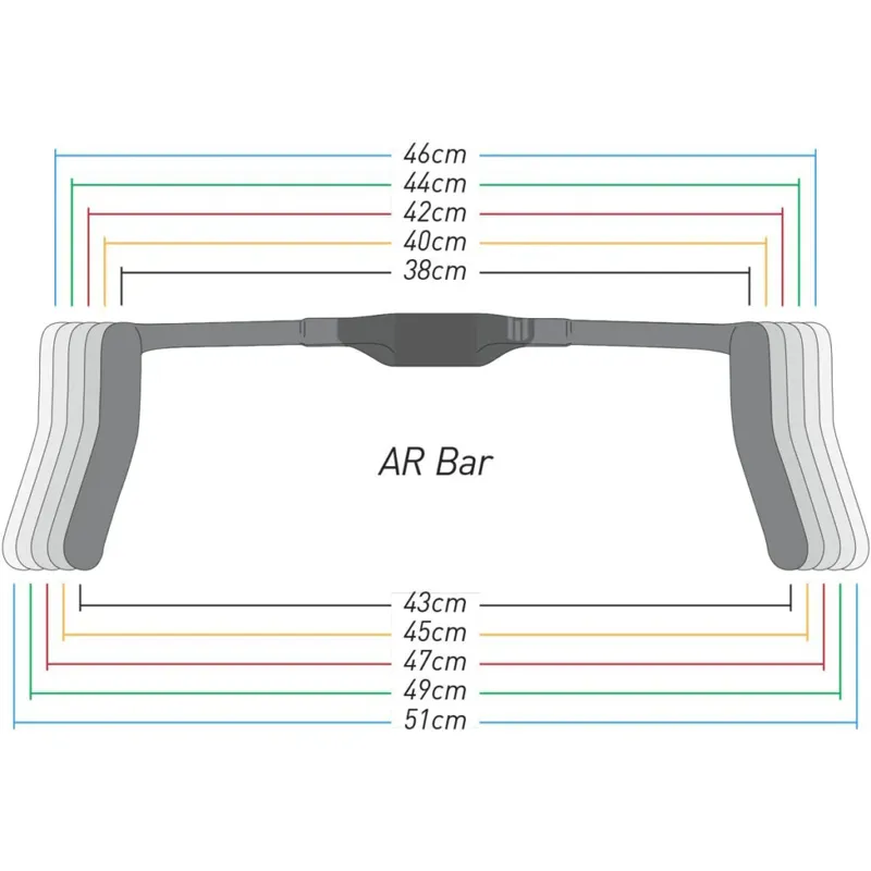 Enve SES AR Carbon Road Handlebar - Black - Image 2