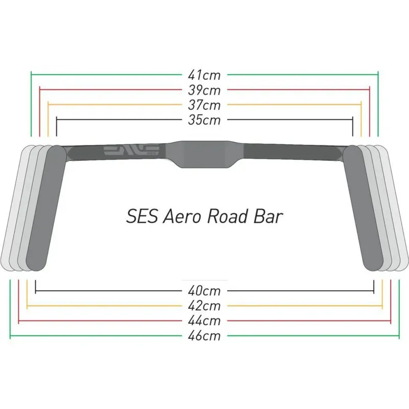 Enve SES Aero Carbon Road Integrated Handlebar - Black - Image 2