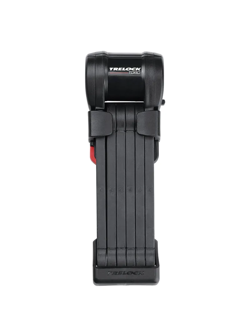Trelock FS580-90 TORO Folding Lock With X-Press Bracket - Black