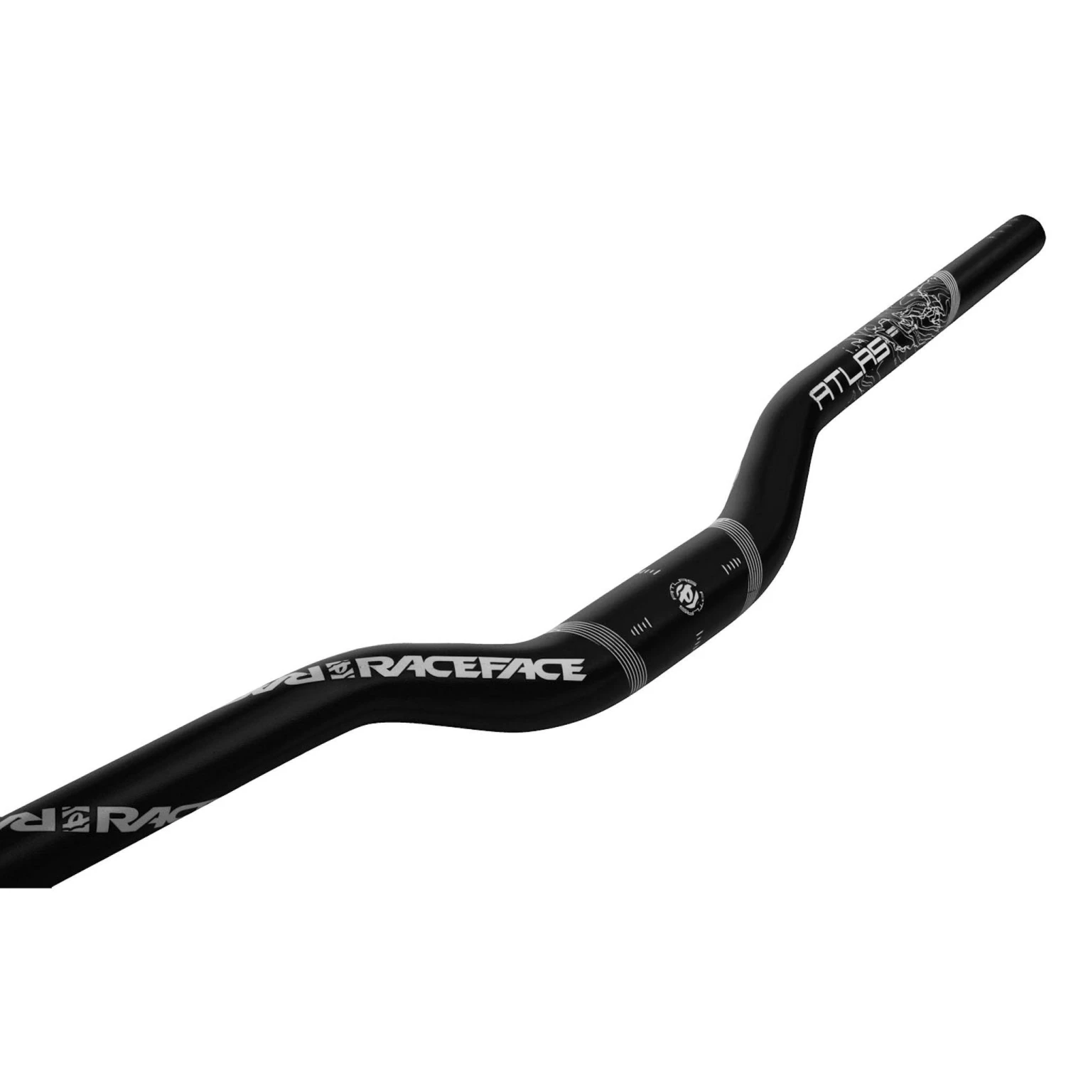 Race Face Atlas 1.25 High Riser MTB Handlebar - Orange - Image 4