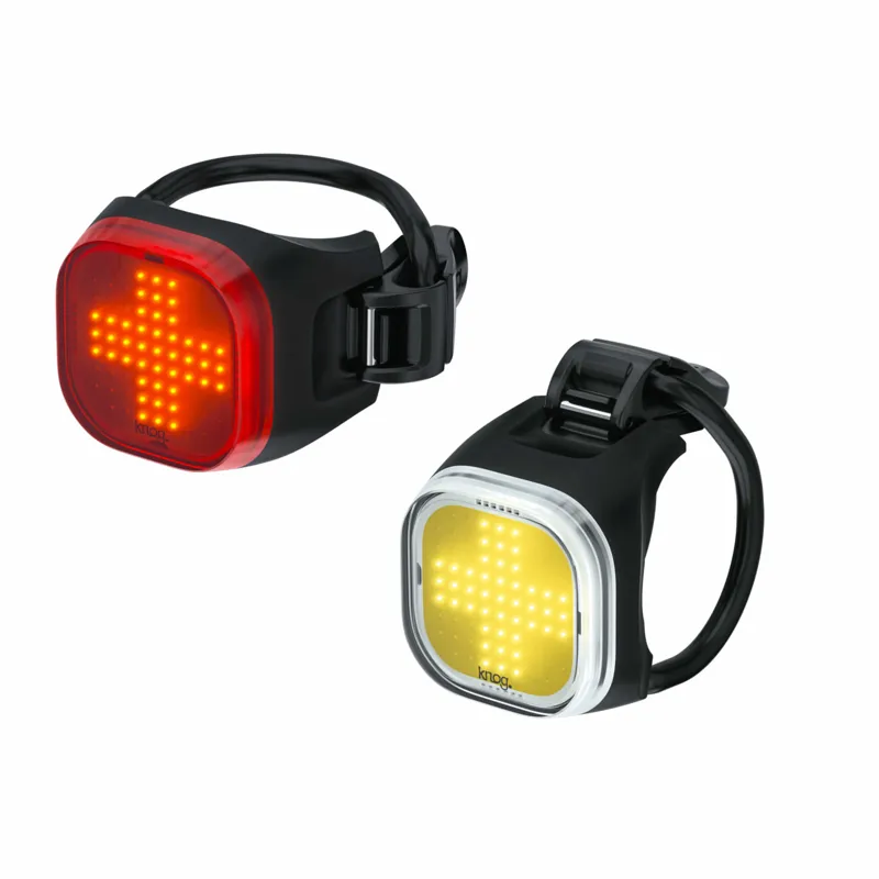 Knog Blinder Mini Cross USB Light Twinpack - Black - Image 4