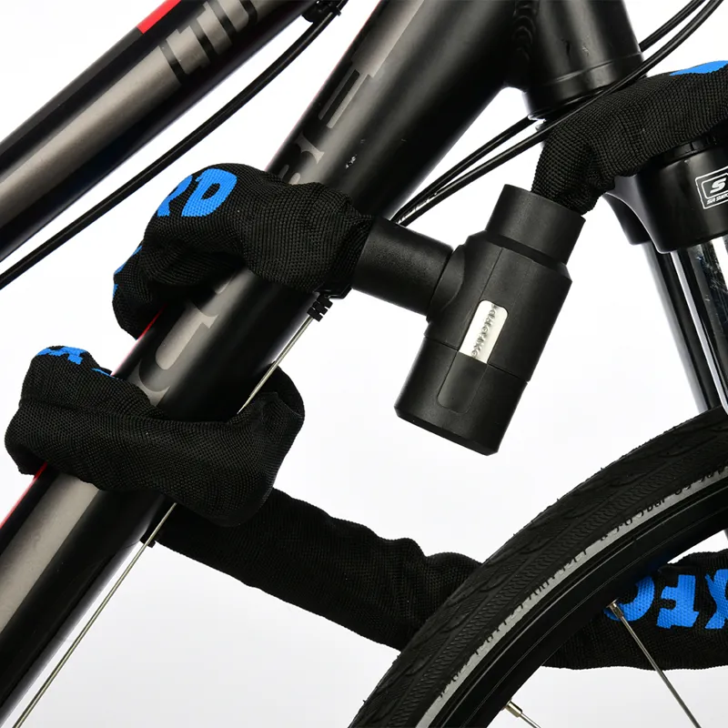 Oxford GP Chain10 Chain Lock - 1.5m X 10mm - Black