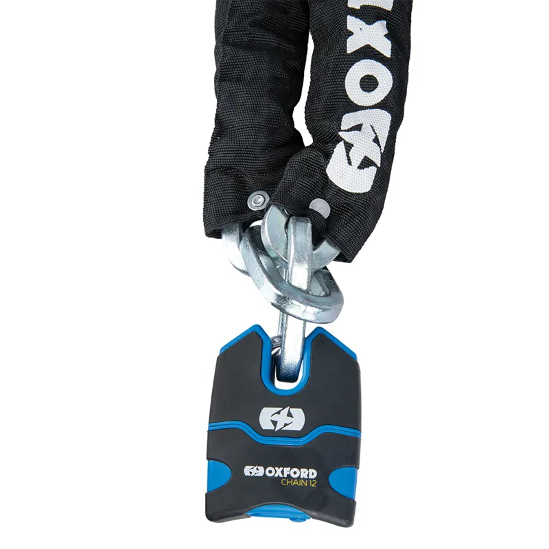 Oxford Chain12 Chain With Padlock 12mm X 1.5m - Black - Image 6