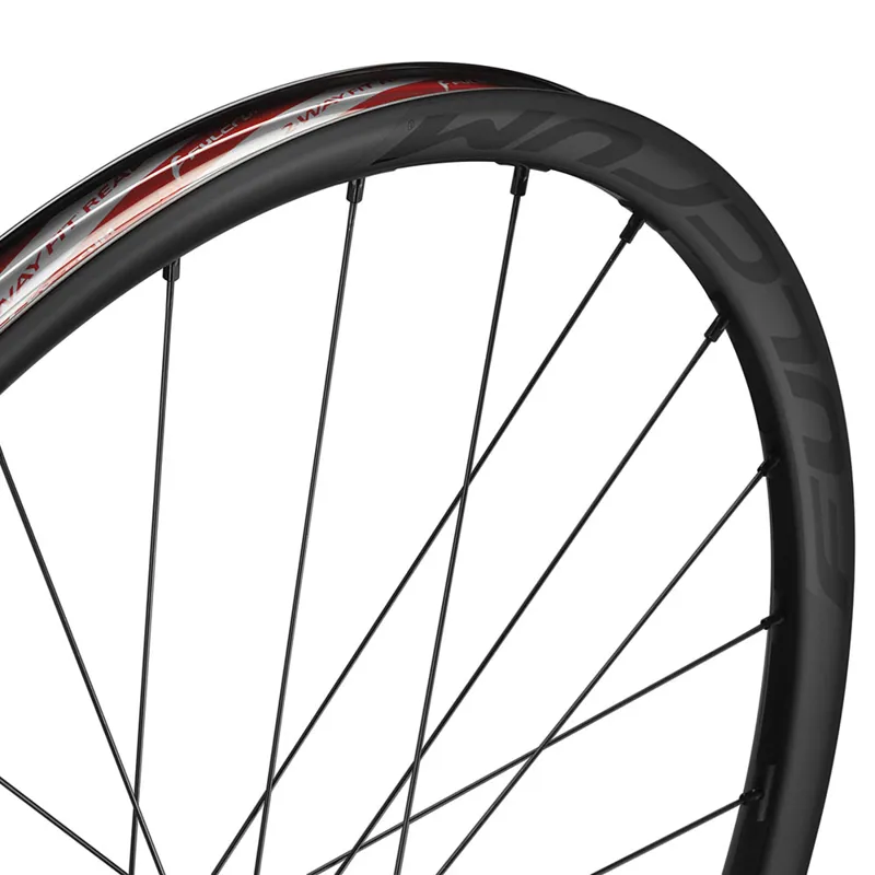 Fulcrum Rapid Red 3 650B Disc Brake Gravel Bike Wheelset - Black - Image 5