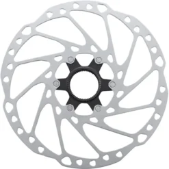 Shimano SM-RT64 M665 SLX Centre-Lock Disc Rotor - Silver - 203mm