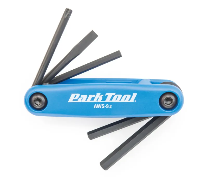 Park Tool AWS-9.2 Fold-up Hex Wrench And Screwdriver Set - Image 2