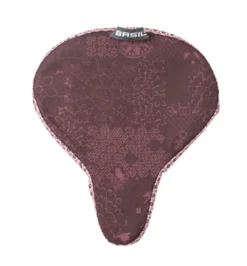 Basil Boheme Saddle Cover - Fig Red
