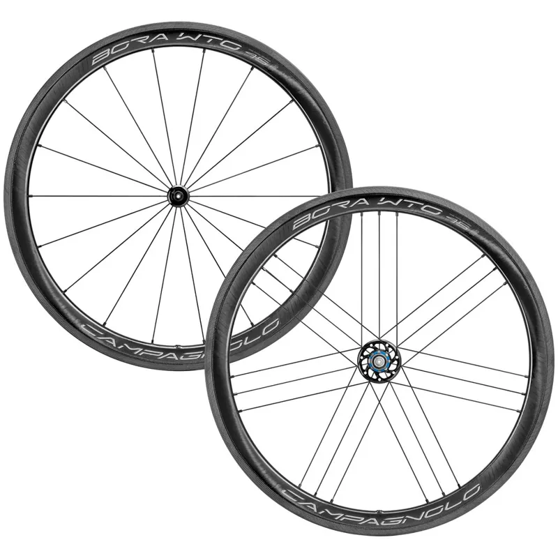 Campagnolo® Campagnolo Bora 45 WTO 2-Way Fit Clincher Black/White - Campaglo - Image 4