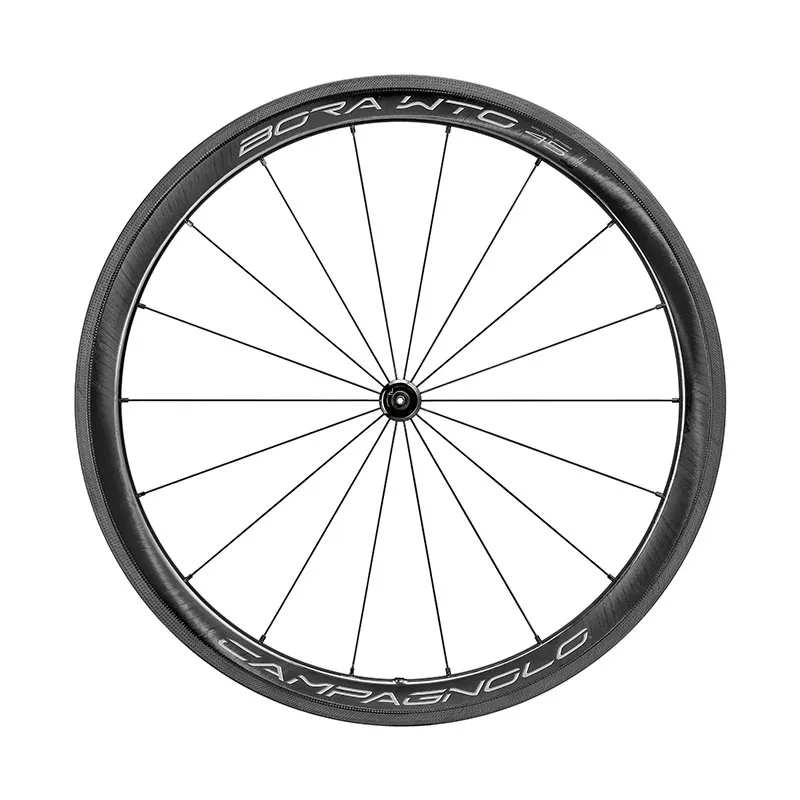Campagnolo® Campagnolo Bora 45 WTO 2-Way Fit Clincher Black/White Pair Shimano - Image 9