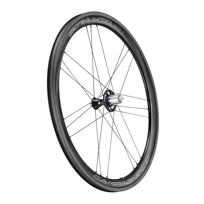 Campagnolo® Campagnolo Bora 45 WTO 2-Way Fit Clincher Black/White Pair Shimano - Image 6