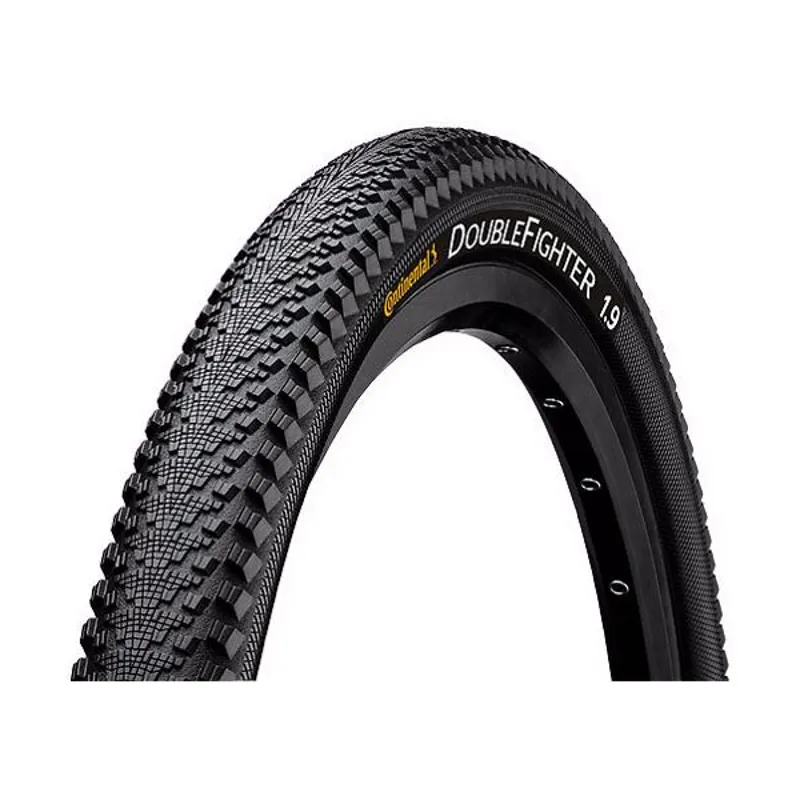Continental Double Fighter III 700 X 35c Hybrid Tyre
