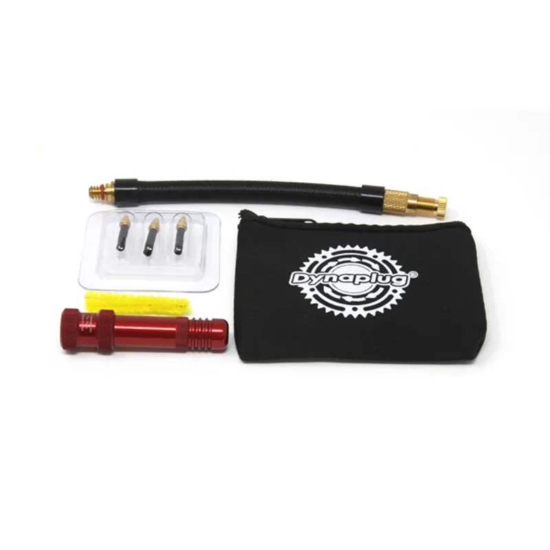 Dynaplug Air Tubeless MTB Tyre Repair And Inflation Kit - Red