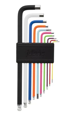 Fabric Hex Key Set - Multi Colour