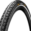Continental Ride Tour 700c Reflective Tyre - Black - 700 X 28c