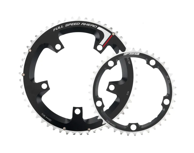 FSA K-Force Road Chainring - Black - 2x11 130x53T 5h RD
