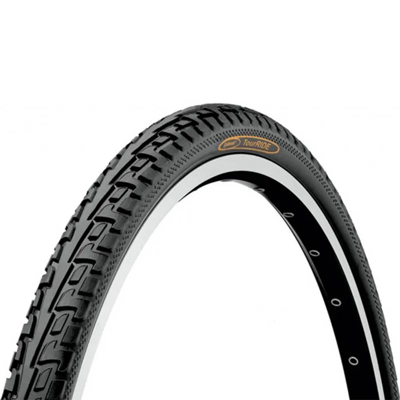 Continental Ride Tour Tyre - Black Reflex - 28 X 1 3/8 X 1 5/8.