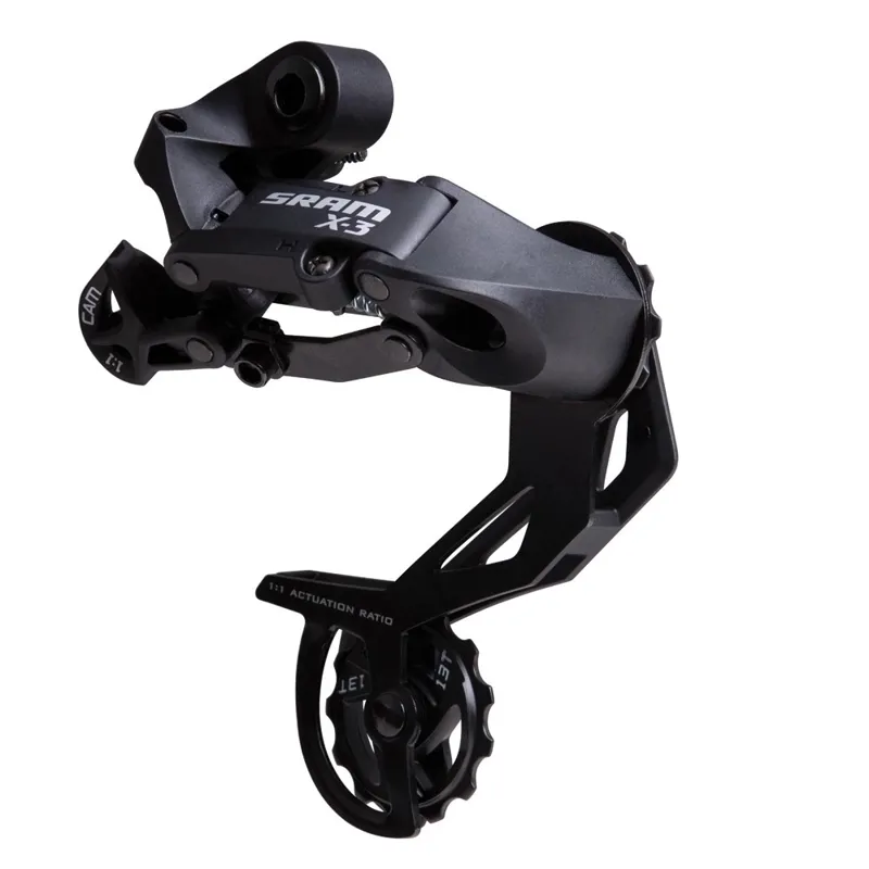 SRAM X3 Rear Derailleur - 7/8 Speed - Black - Long Cage