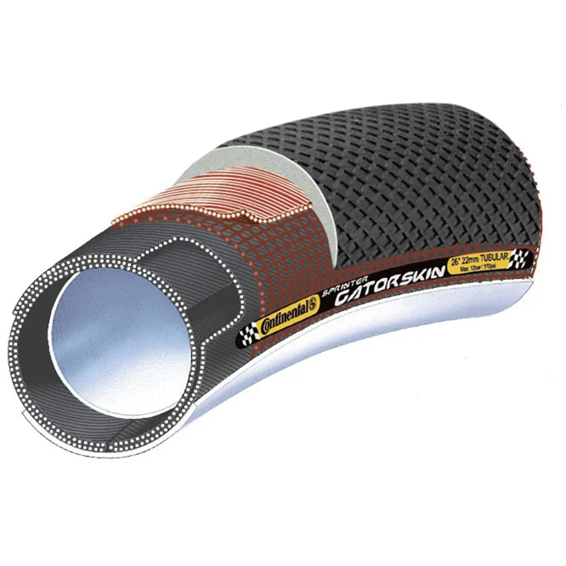 Continental Sprinter GatorSkin Tubular DuraSkin Road Tyre