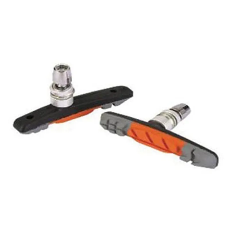 Ashima V Brake Pads - Black/Grey/Orange - Shoe Only